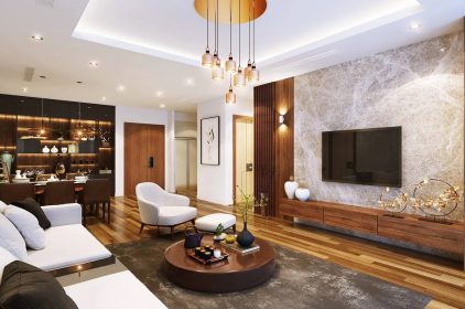 Căn hộ cao cấp 4 phòng ngủ – 220m2 – phong cách Luxury