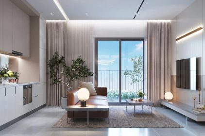 Chưng cư 137M2 – 2 phòng ngủ – phong cách hiện đại